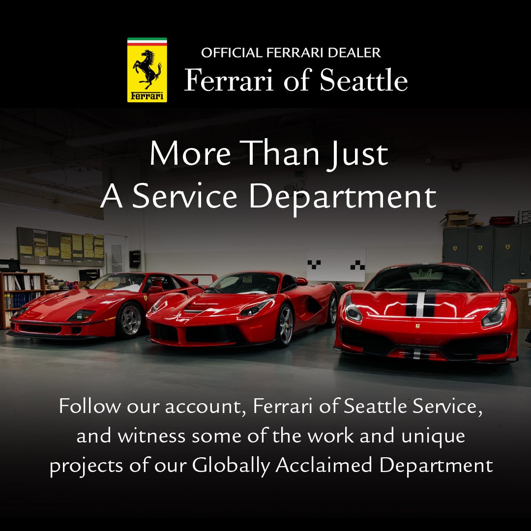 Service at Ferrari of Seattle