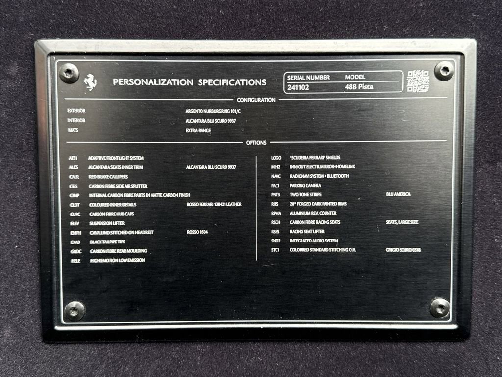 2019 Ferrari 488 Pista Base