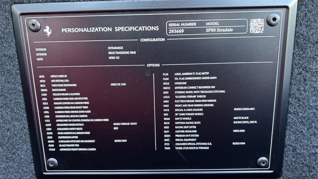 2023 Ferrari SF90 Stradale Base
