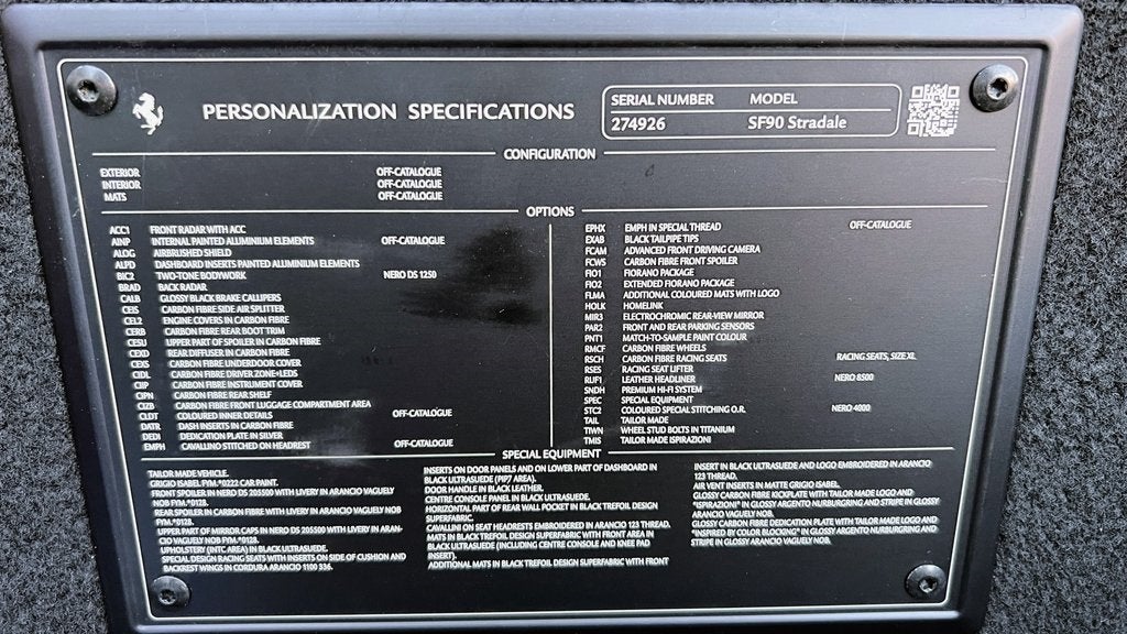 2022 Ferrari SF90 Stradale Base