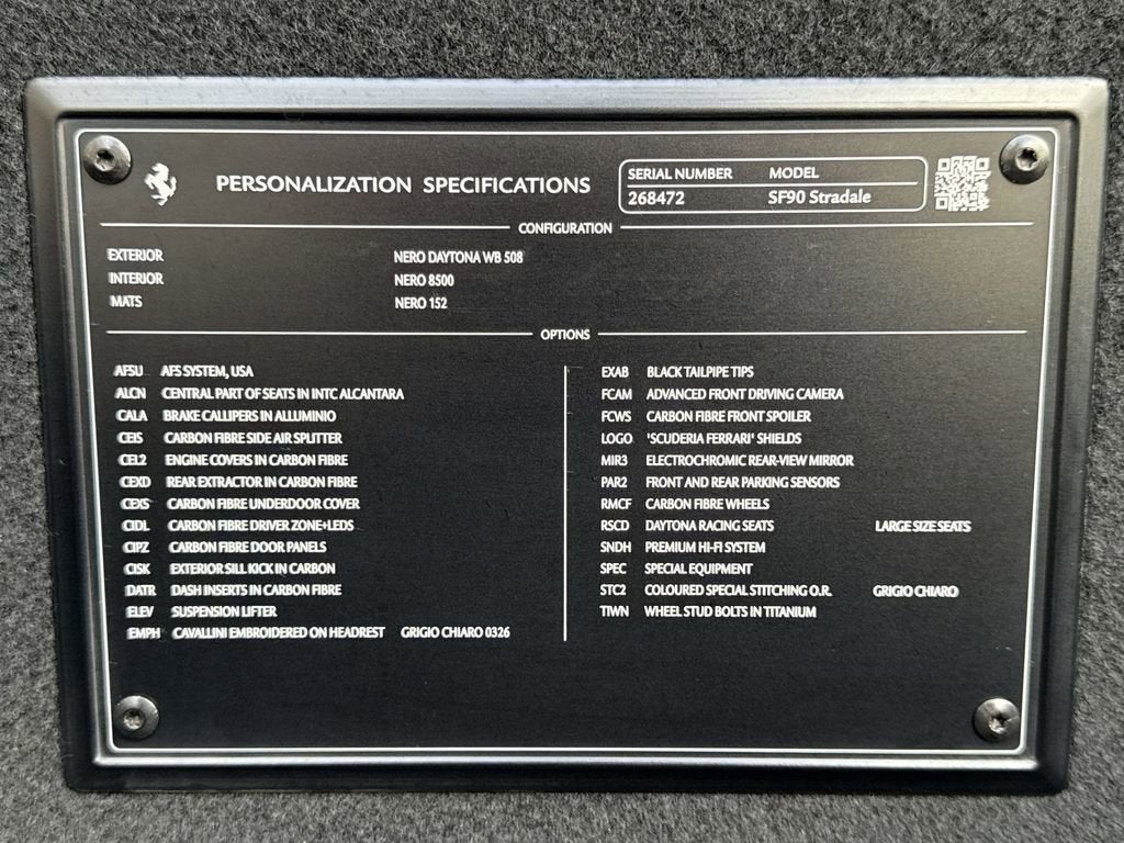 2021 Ferrari SF90 Stradale Base