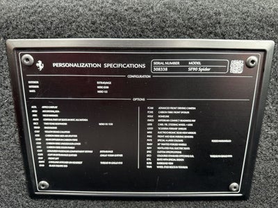 2024 Ferrari SF90 Spider Base