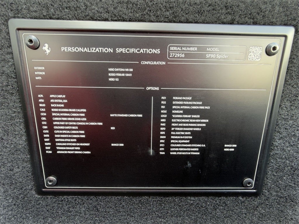 2022 Ferrari SF90 Spider Base