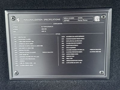 2023 Ferrari Roma Base