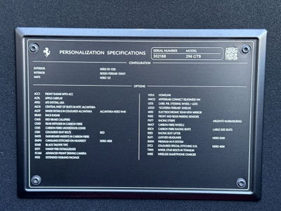 2024 Ferrari 296 GTB Base