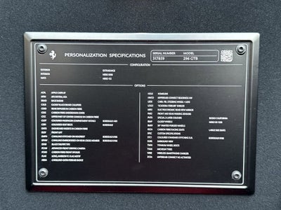 2025 Ferrari 296 GTB Base