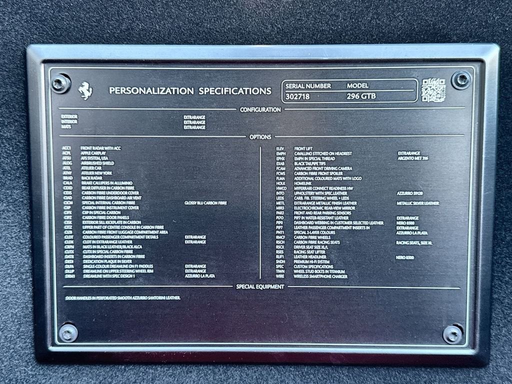 2024 Ferrari 296 GTB Base