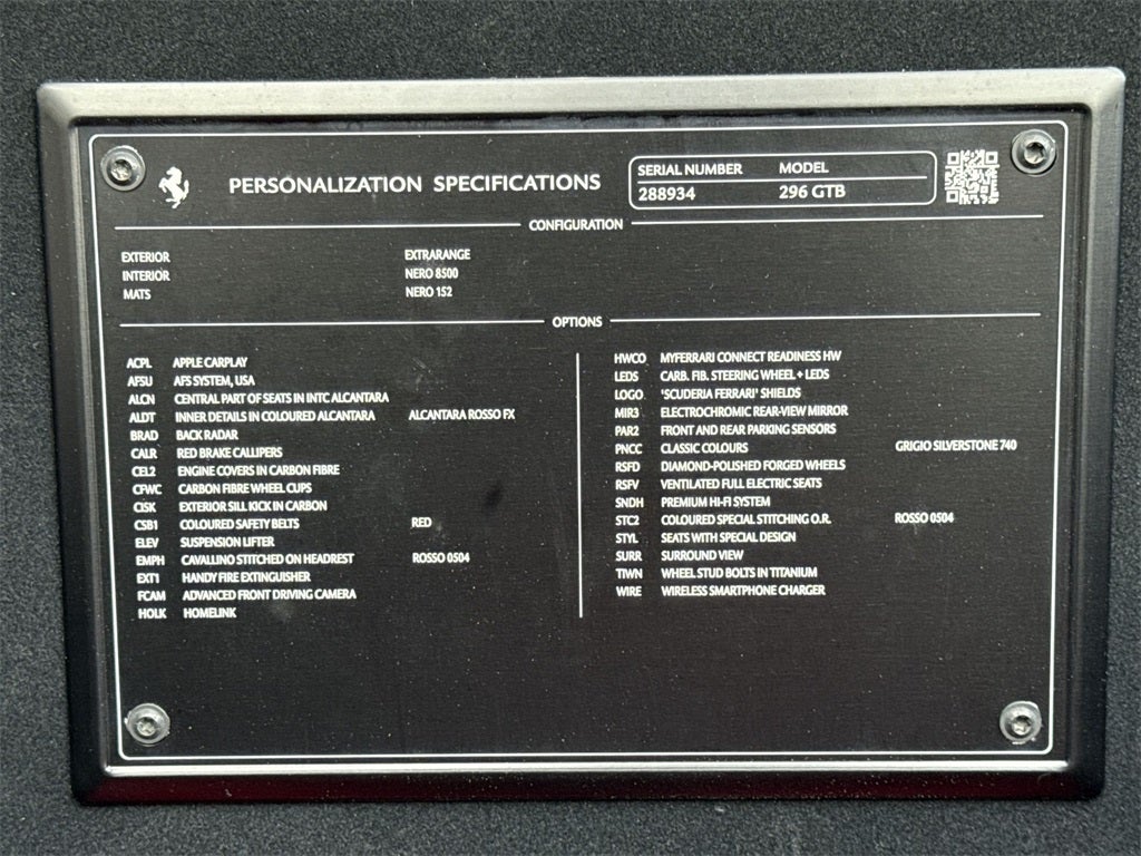 2023 Ferrari 296 GTB Base