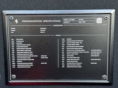 2024 Ferrari 296 GTB Base