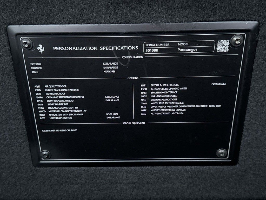 2023 Ferrari Purosangue Base