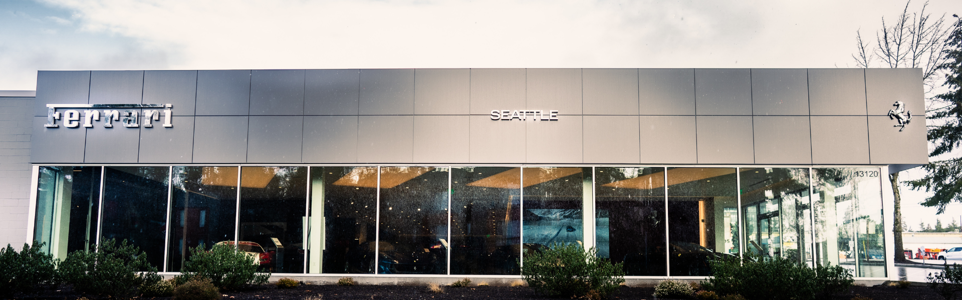 Ferrari of Seattle showroom exterior