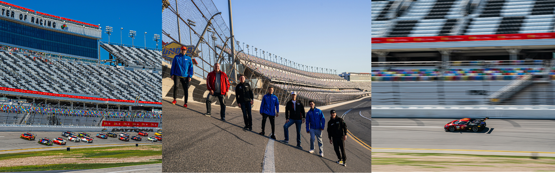 various people in celebration