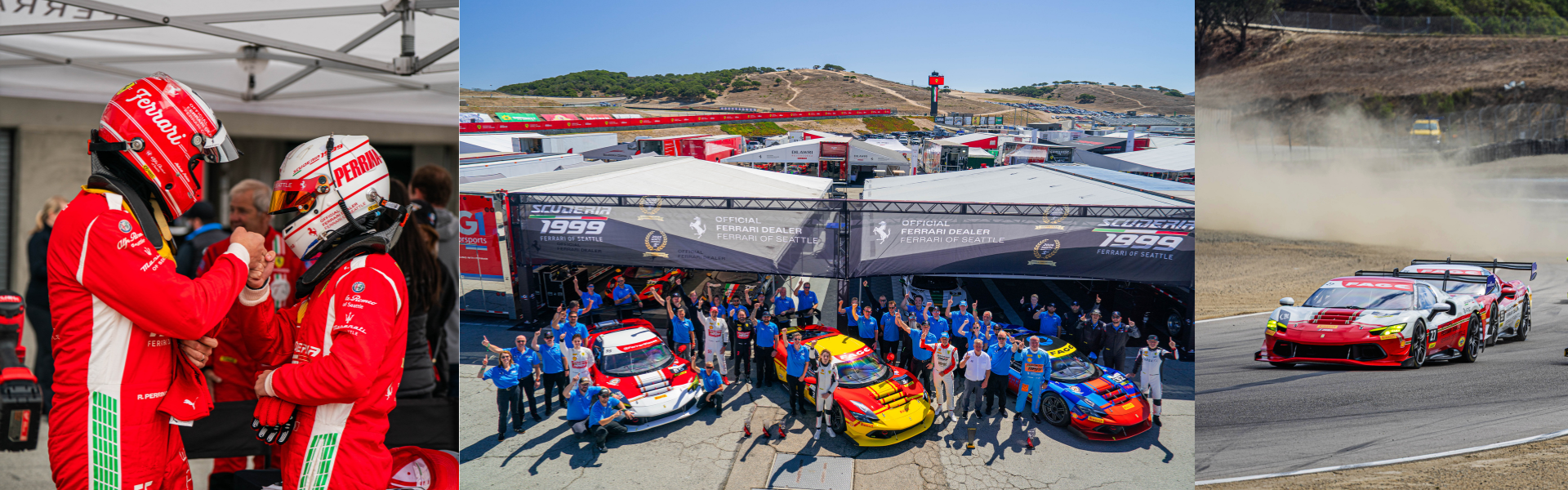 Ferrari Challenge race cars