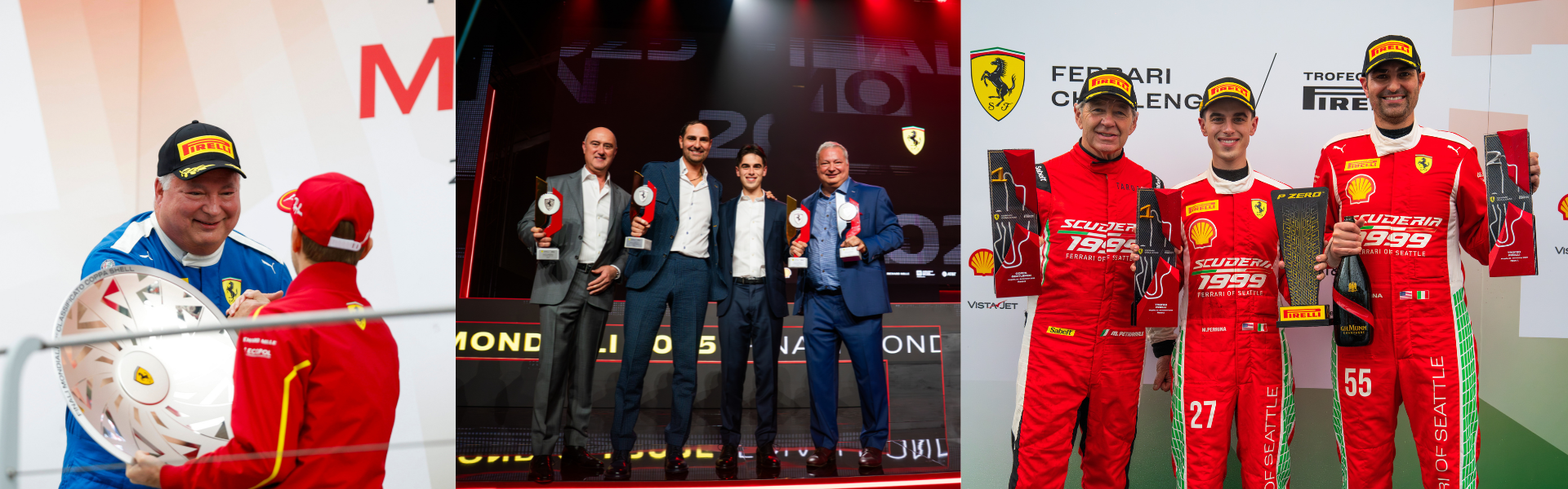 Ferrari Challenge race cars