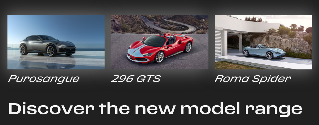 Ferrari Model Lineup